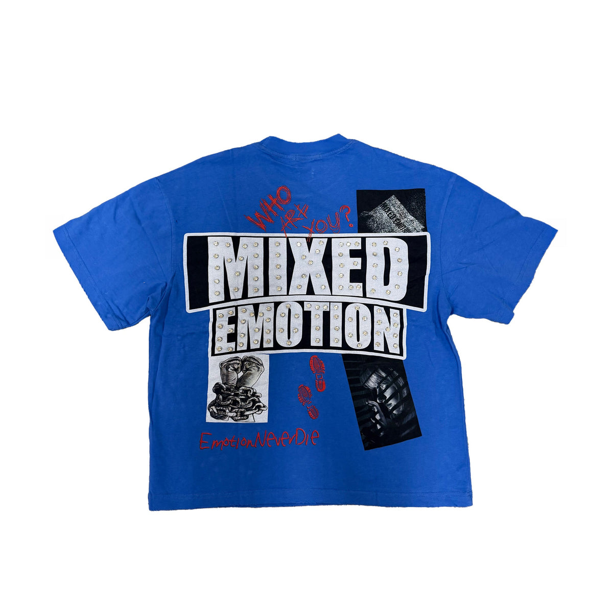 Mixed Emotion Blue "Lost Identity" Tee