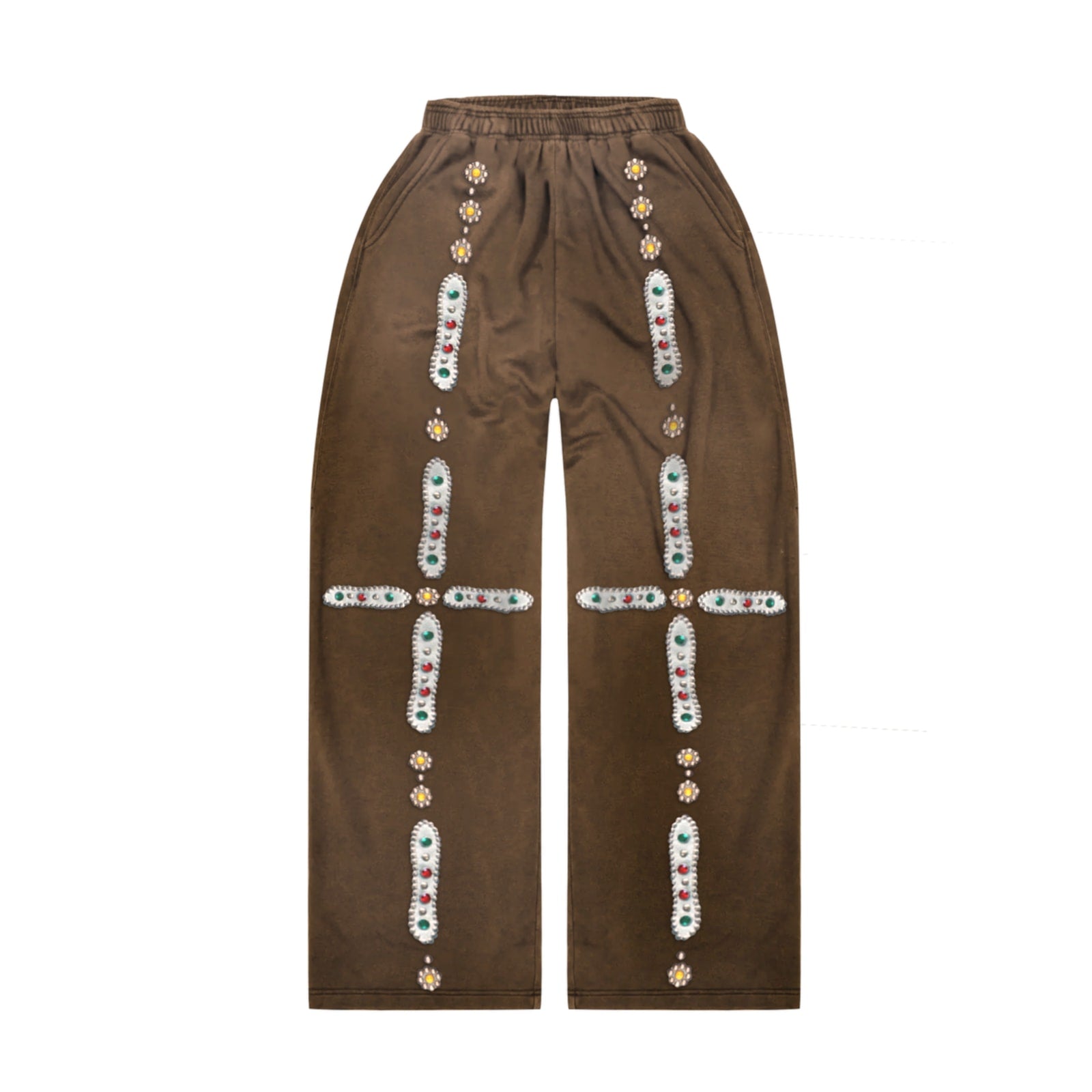 Bravest Studios Brown Sapphire Baggy Sweatpants