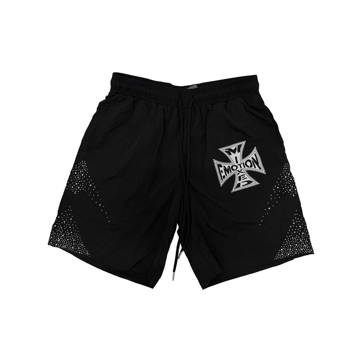 Mixed Emotions Black ‘Classic’ Nylon Shorts