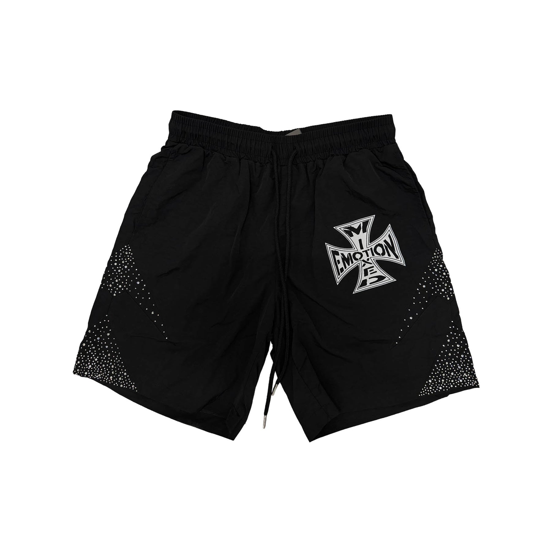 Mixed Emotions Black ‘Classic’ Nylon Shorts