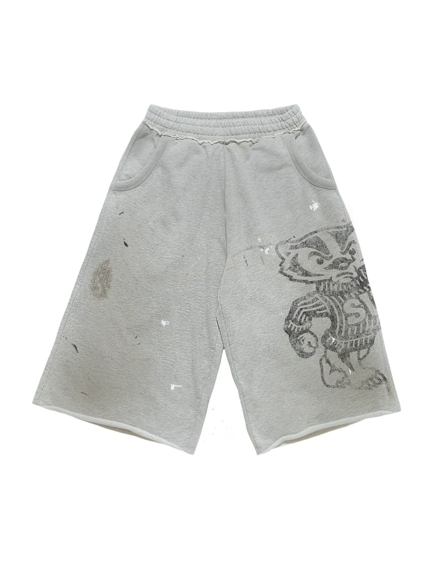 Saint Vanity Black Bagers Long Shorts