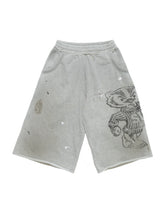 Saint Vanity Black Bagers Long Shorts