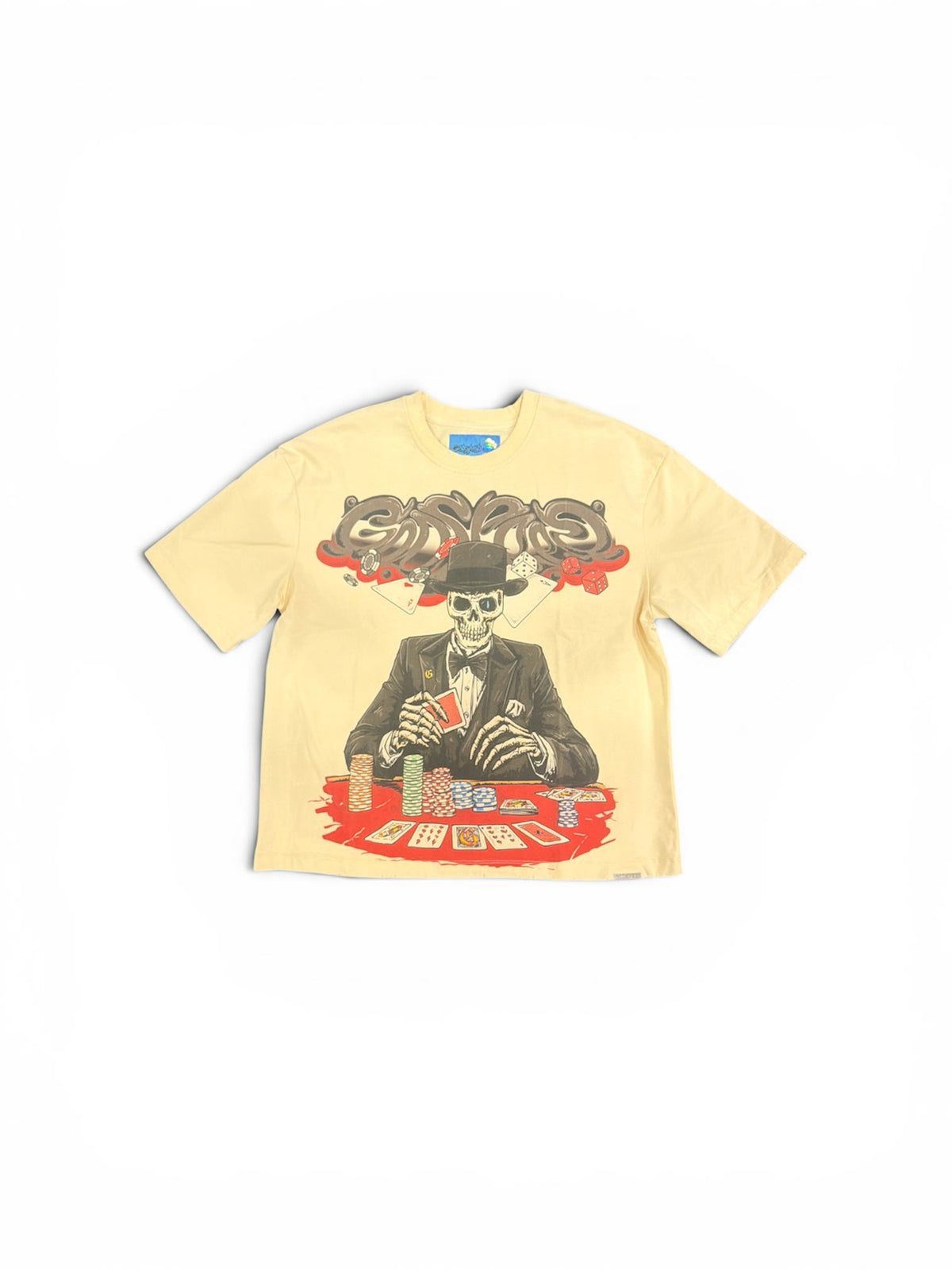 Godspeed High Stakes T-Shirt Bone
