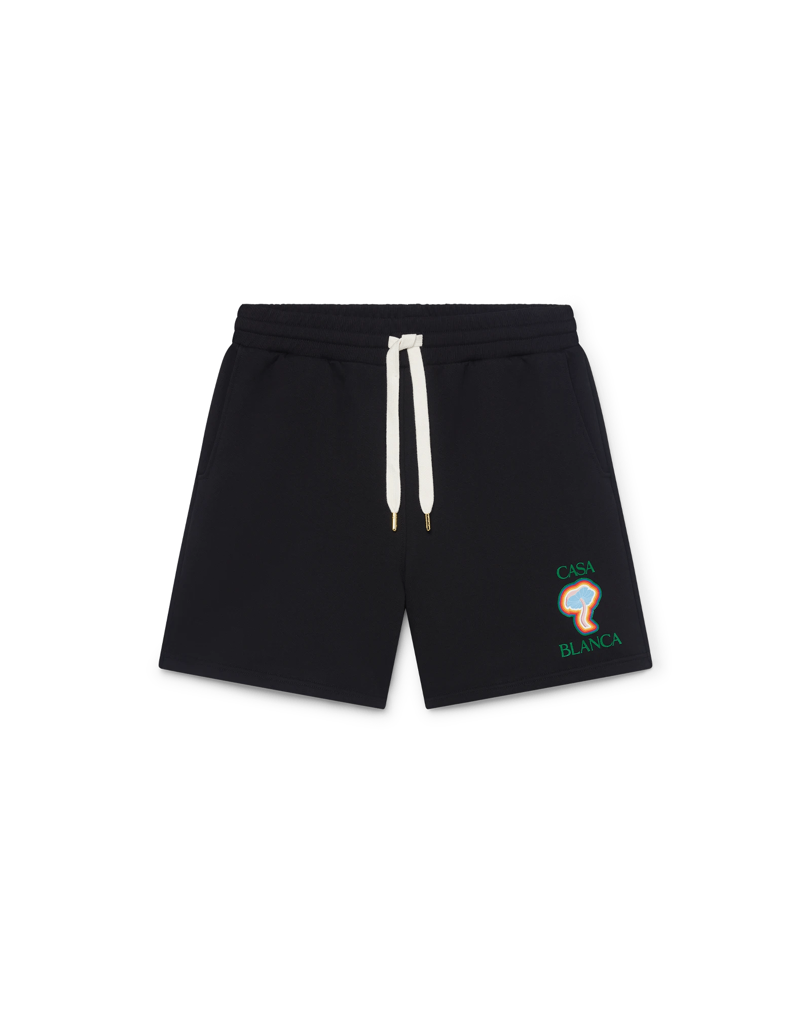Casablanca Rainbow Mushroom Sweatshorts Black