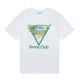 Casablanca Tennis Club Court T-Shirt White