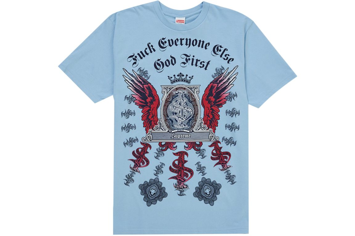 Supreme Money Tee Powder Blue