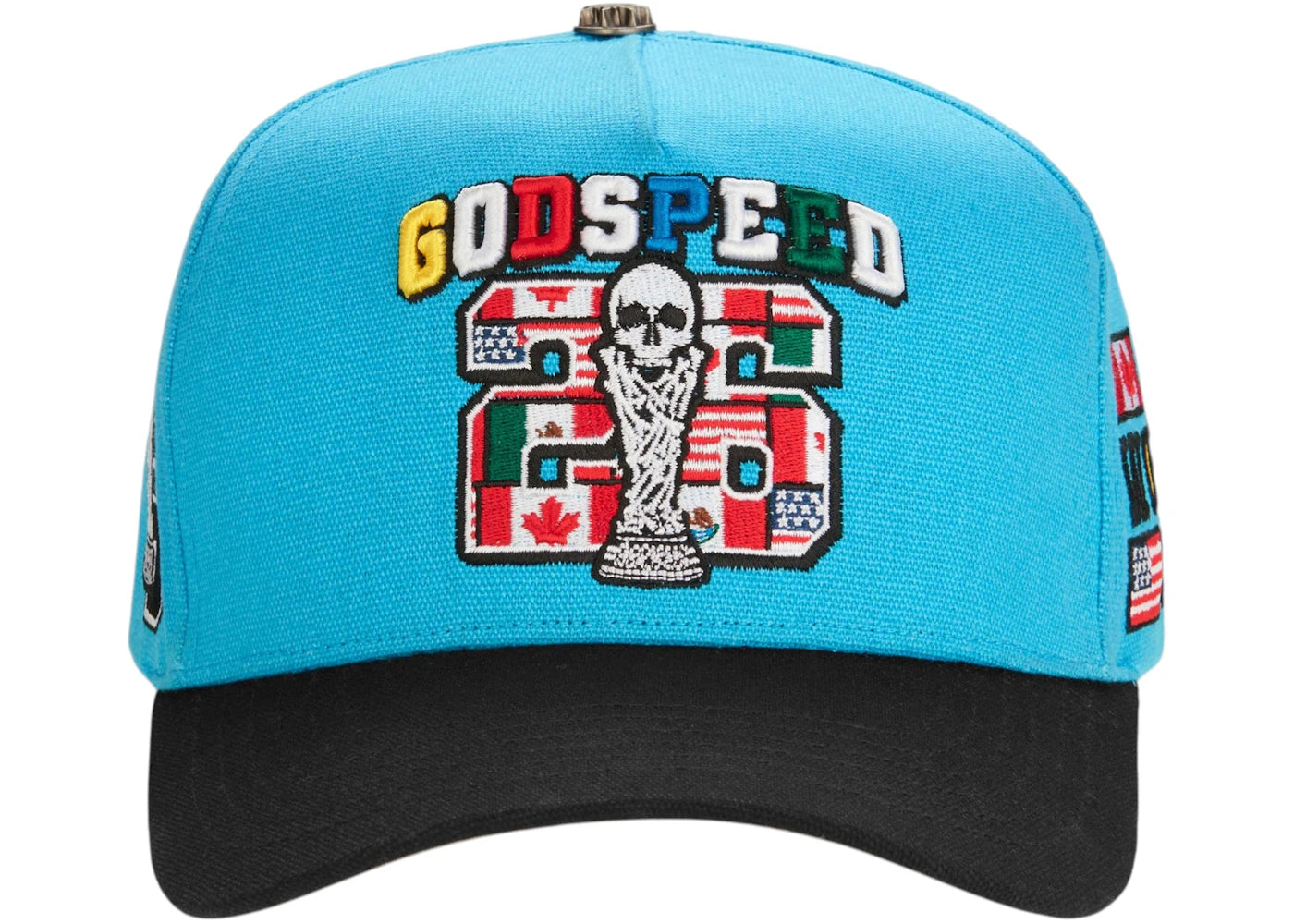 Godspeed 26 World Cup Hat Aqua/Black