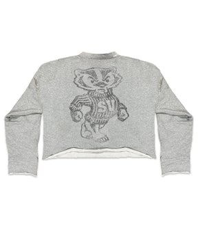 Saint Vanity Black Bager Crewneck