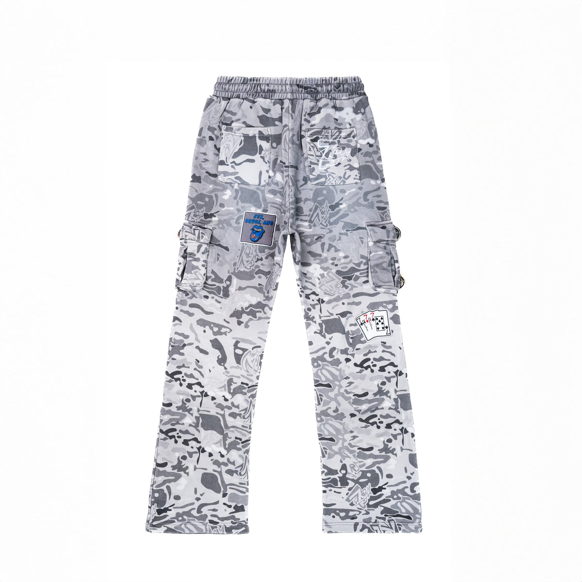 Triple Sevens Patchwork 7s Camo Cargosweats