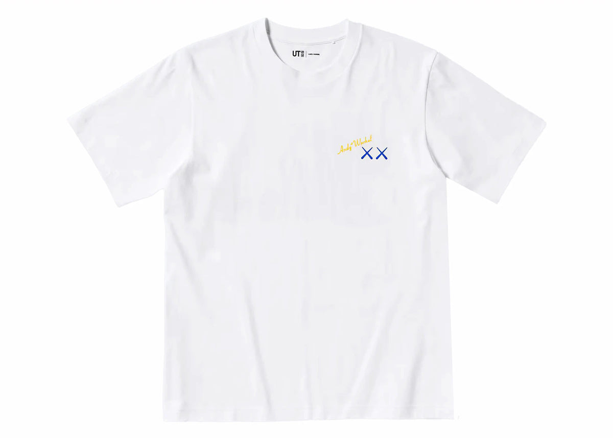 KAWS x Uniqlo Warhol UT Graphic 471321 T-shirt White