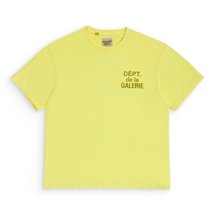GALLERY DEPT. FRENCH T-SHIRT FLO Yellow