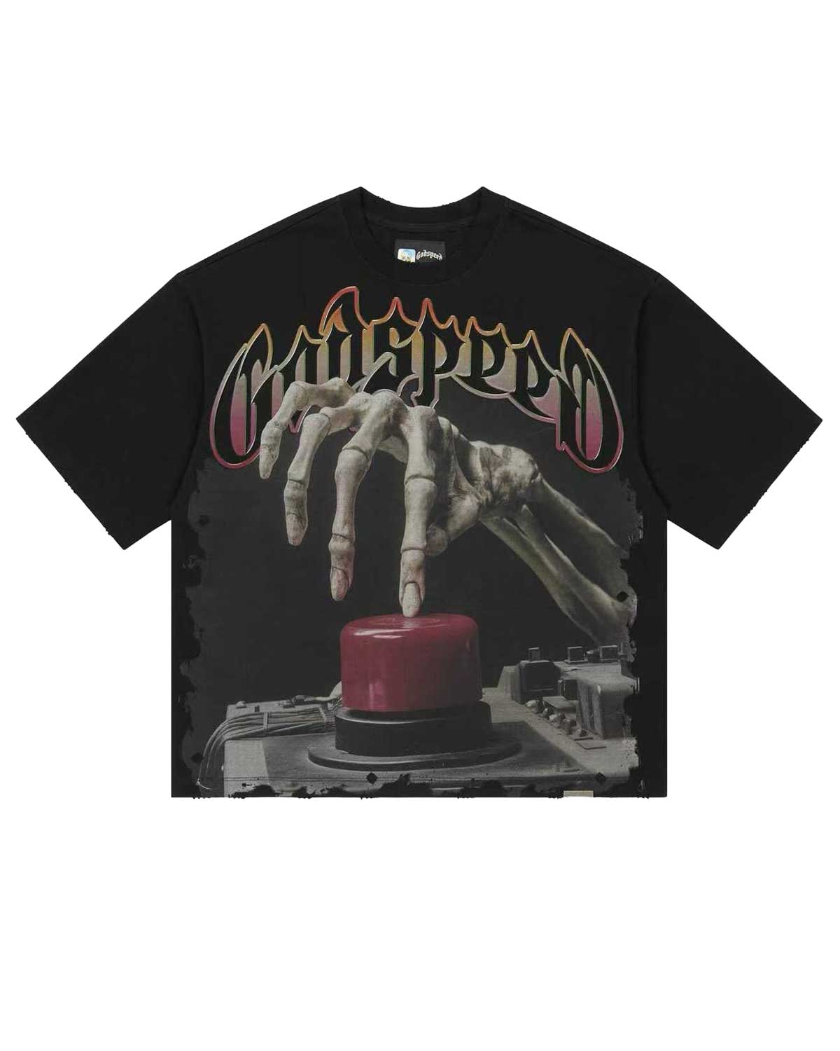 Godspeed Code Red Tee Black