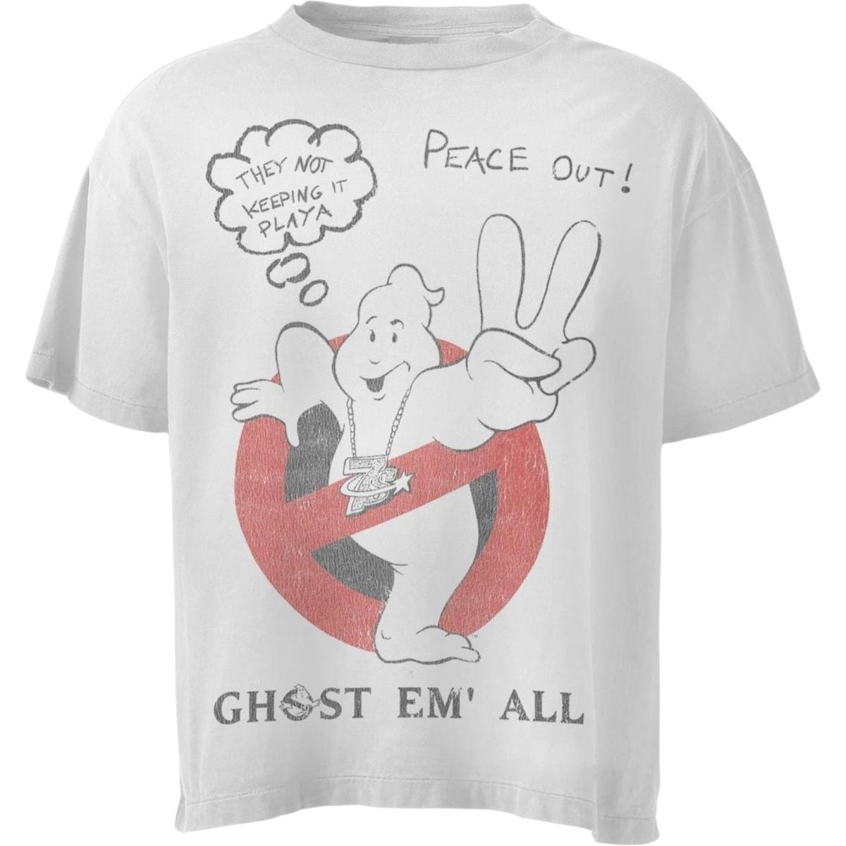 Triple Sevens Ghost Em T-Shirt White
