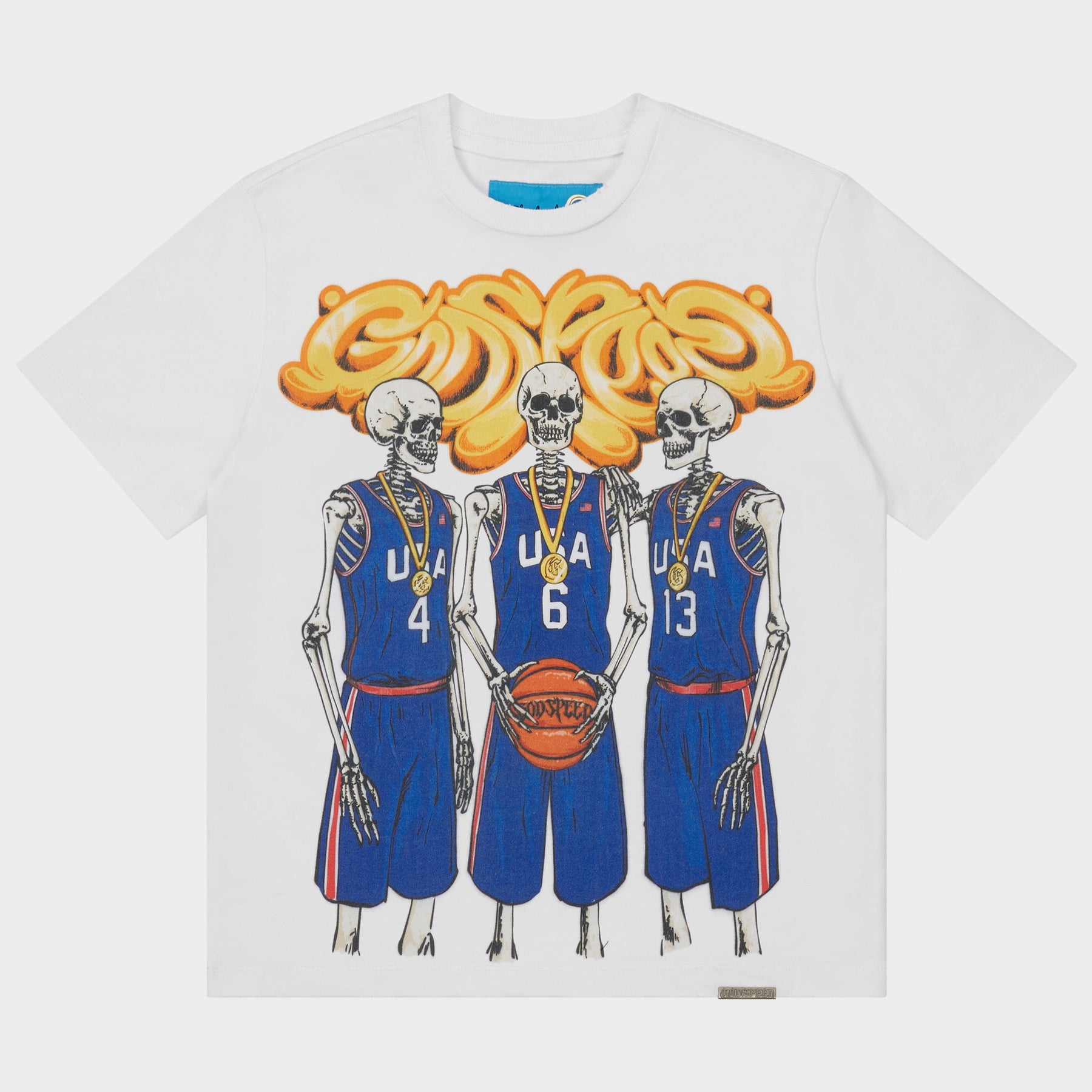 Godspeed Dream Team Tee NG White
