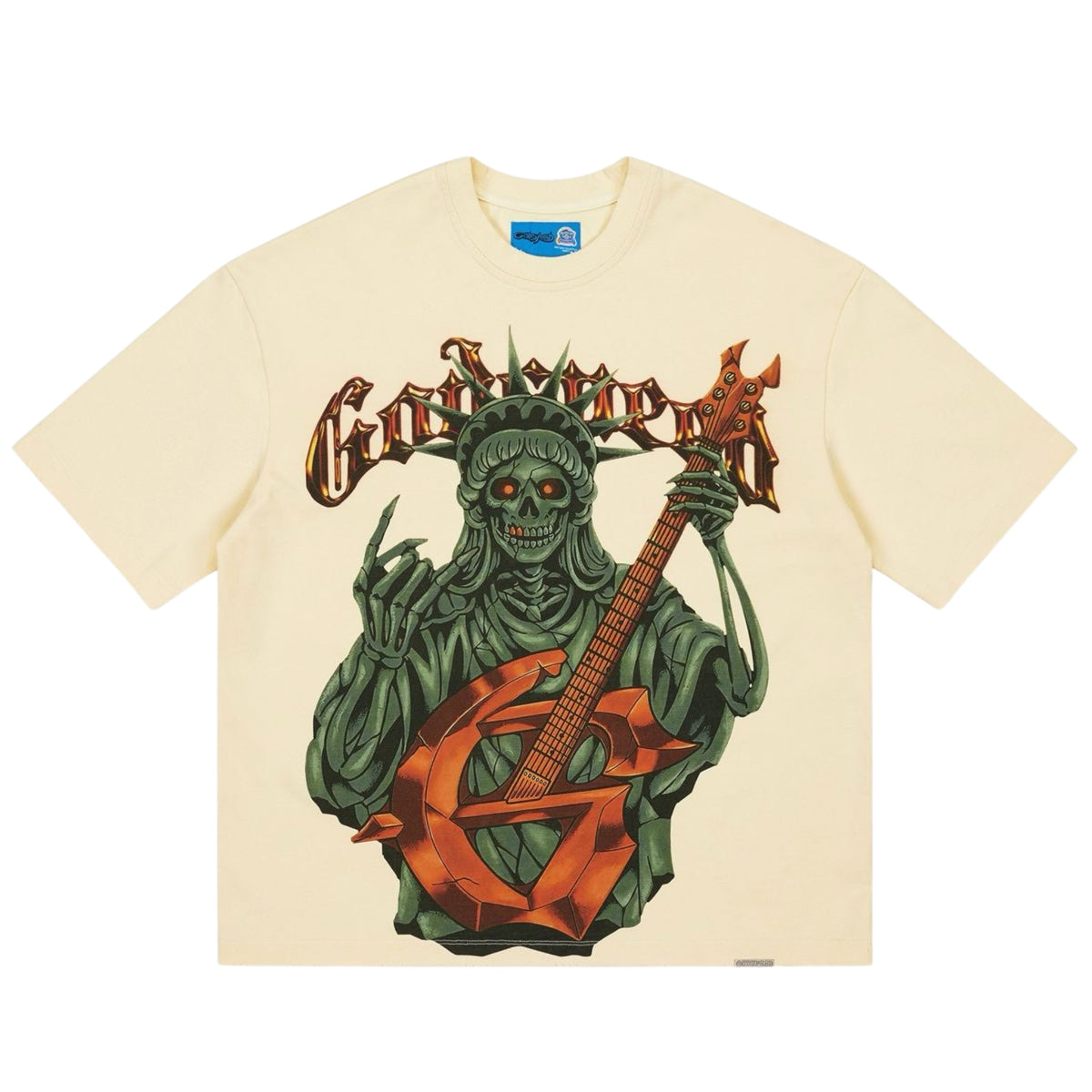 Godspeed Liberty Rock Tee Bone