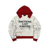 Mixed Emotions Red Last Forever Hoodie