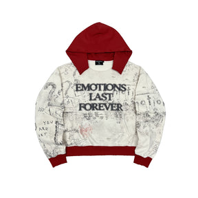 Mixed Emotions Red Last Forever Hoodie