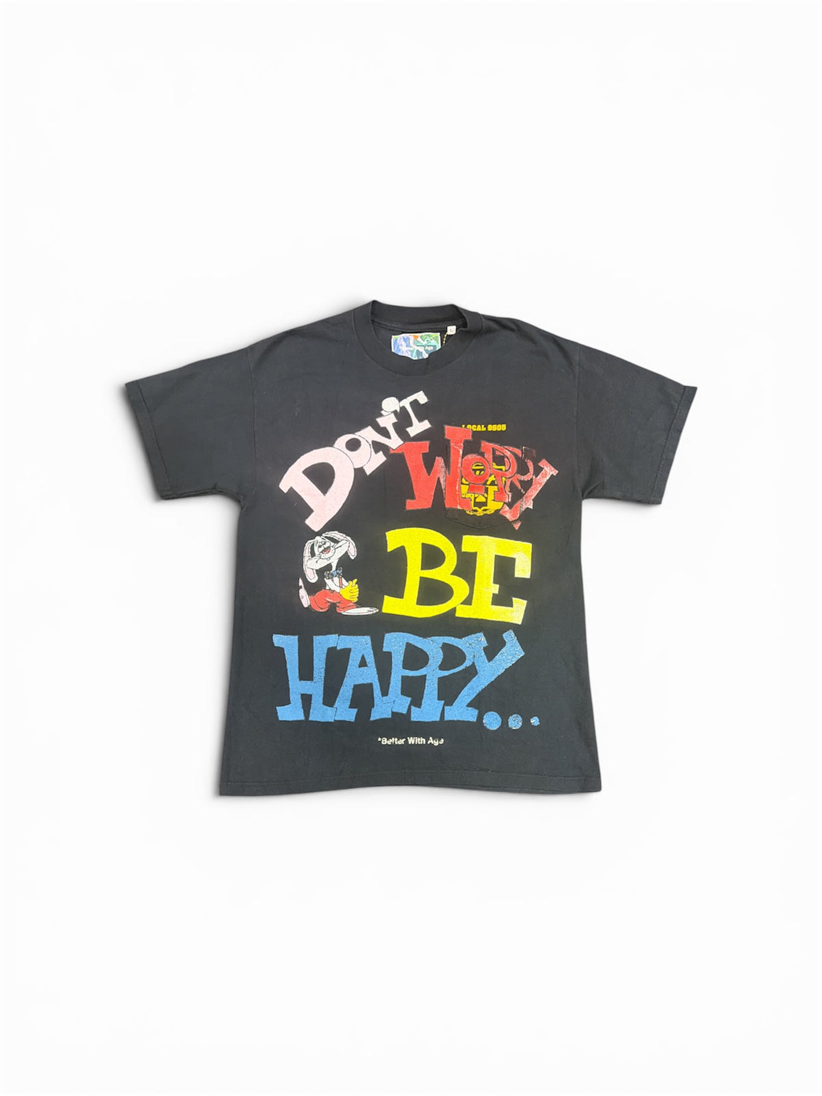 Better With Age Honey Tee Black
