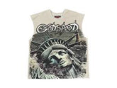 GODSPEED Sunken Liberty 2 Sleeveless Tee Slate Grey