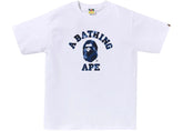 BAPE Color Camo College Tee (FW25) White Navy