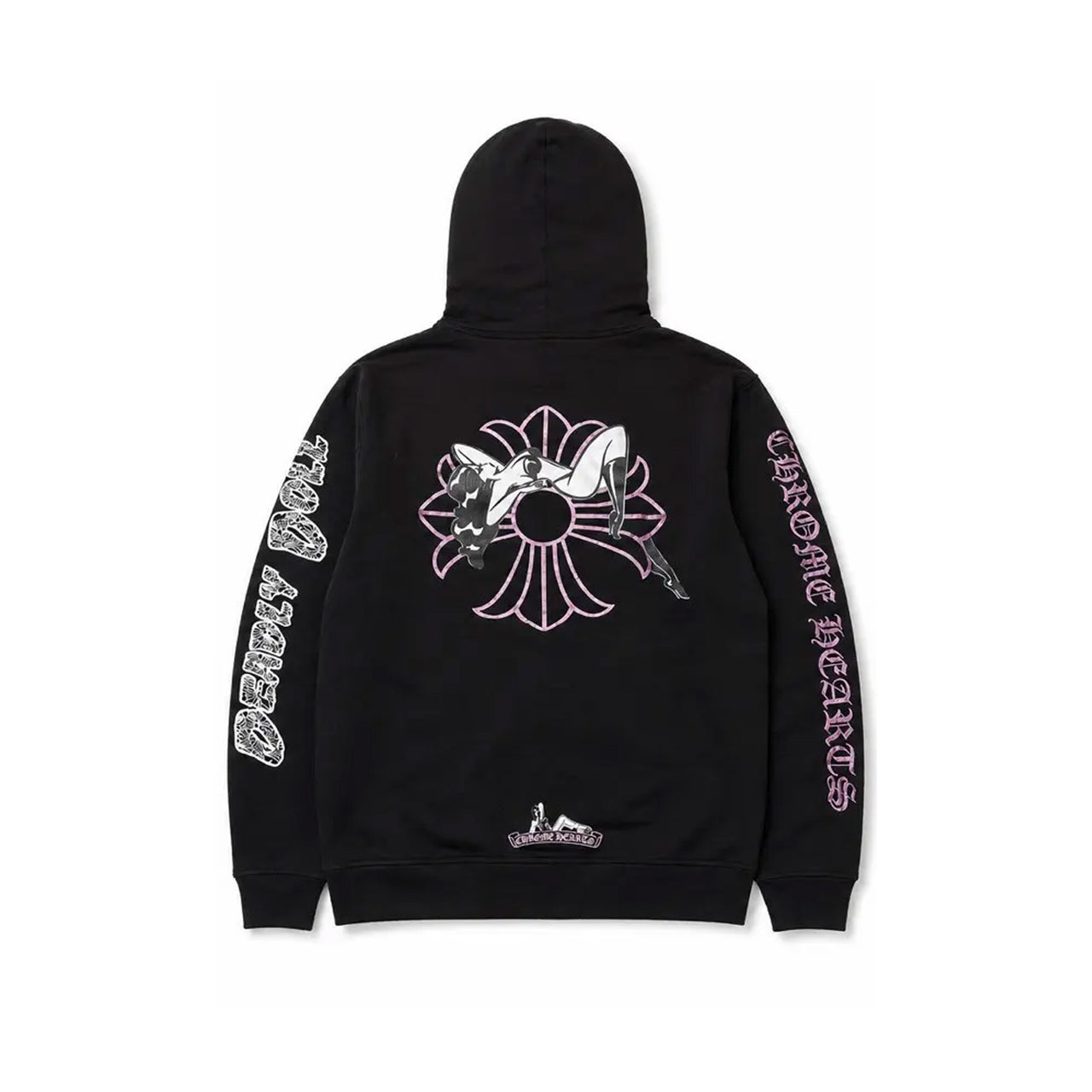 Chrome Hearts Deadly Doll Hoodie Black