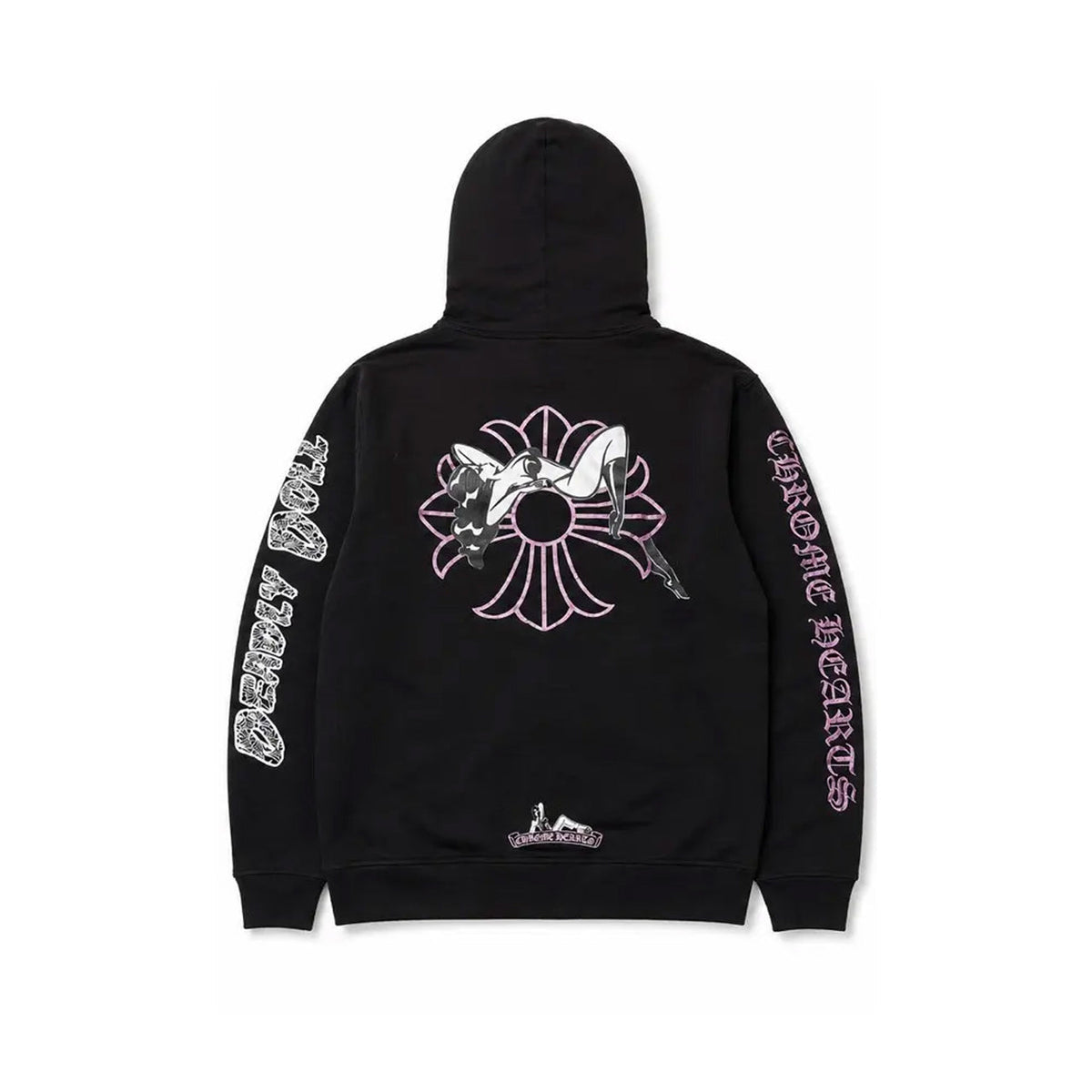Chrome Hearts Deadly Doll Hoodie Black