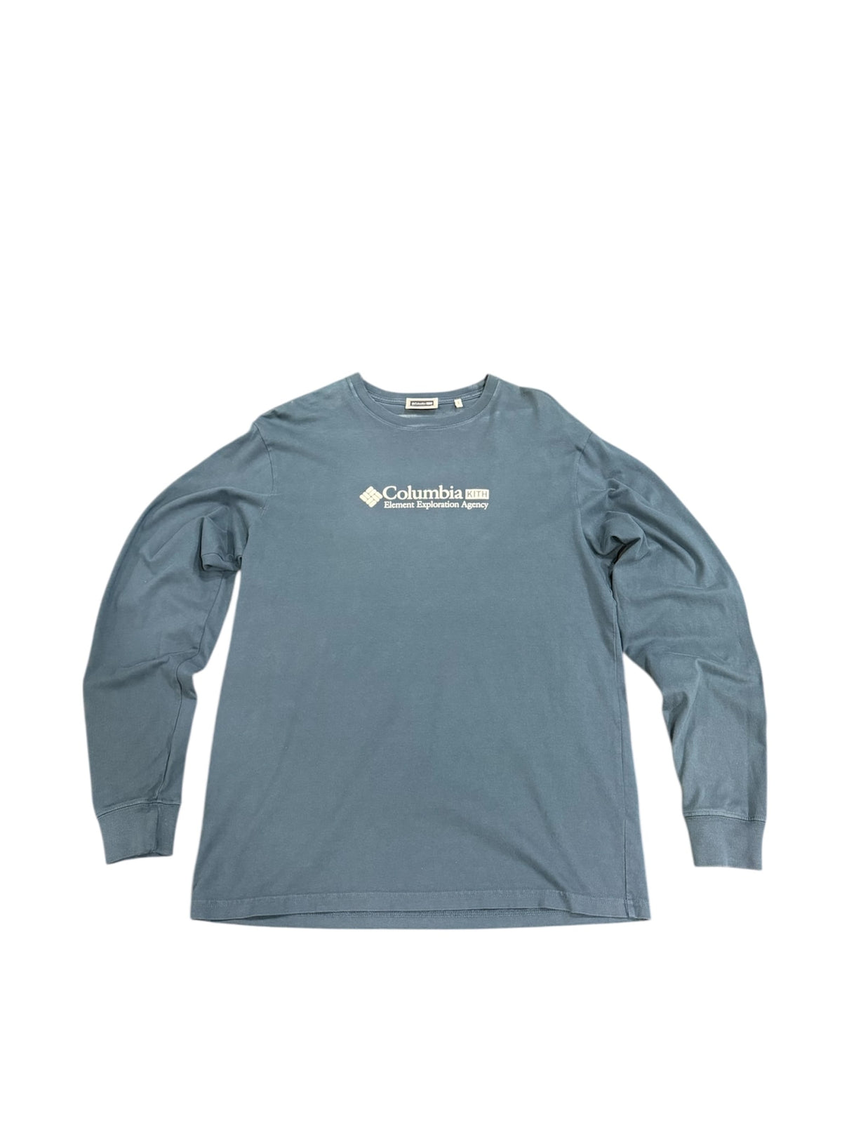 Kith Columbia Element Exploration Agency L/S Tee Navy