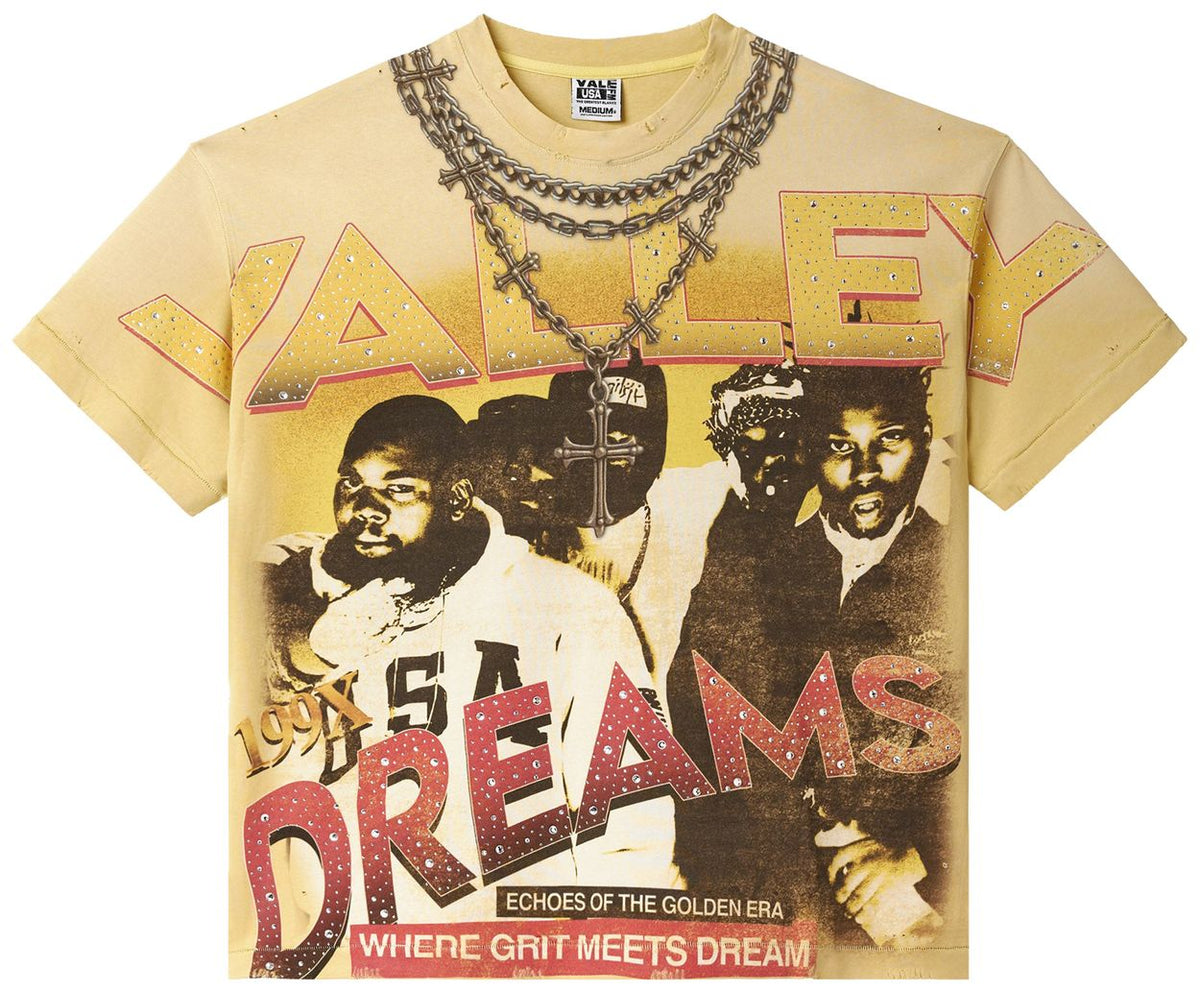 Vale Forever Chambers Bling Tee Yellow