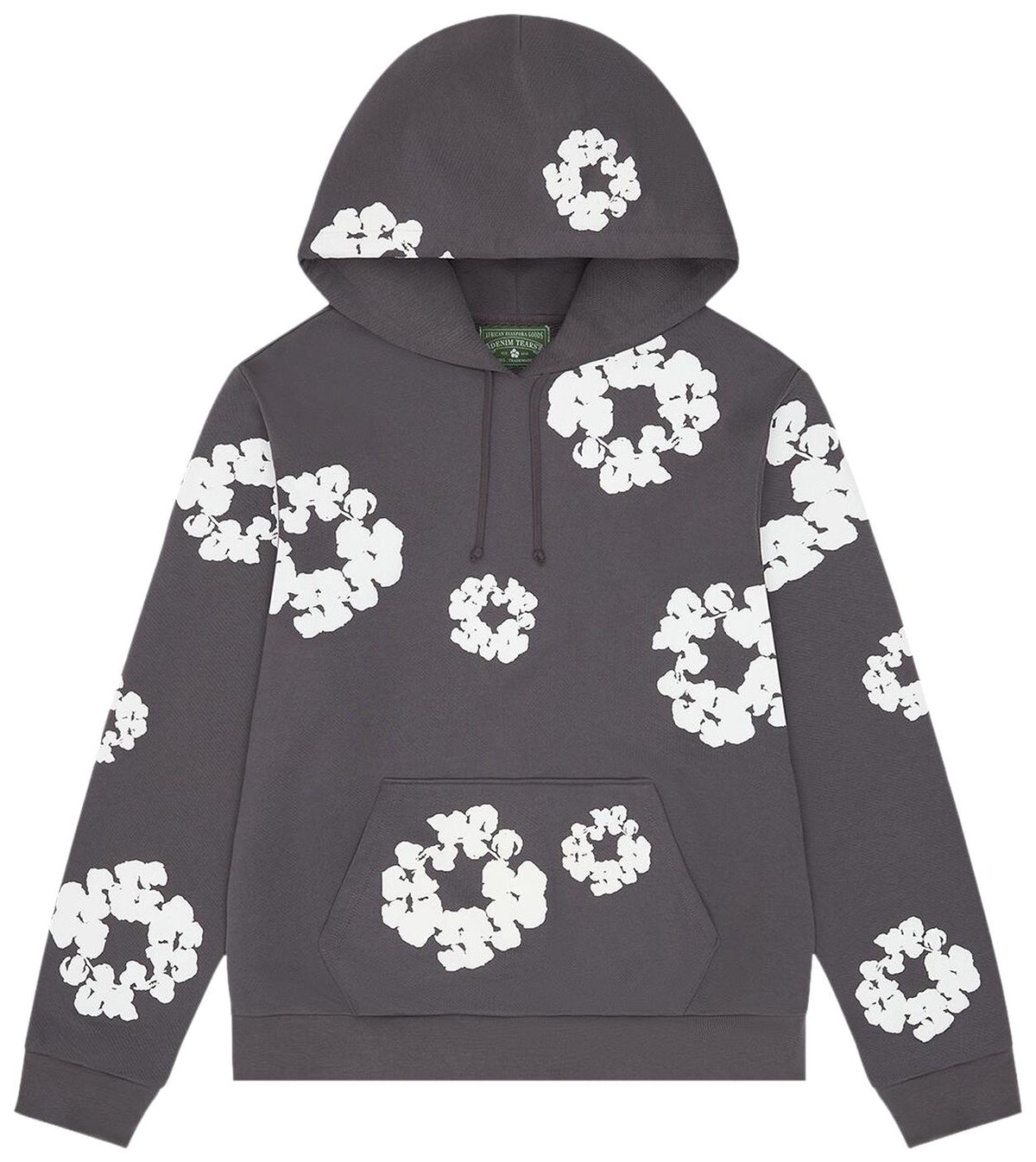 Denim Tears Cotton Wreath Hoodie 'Charcoal'