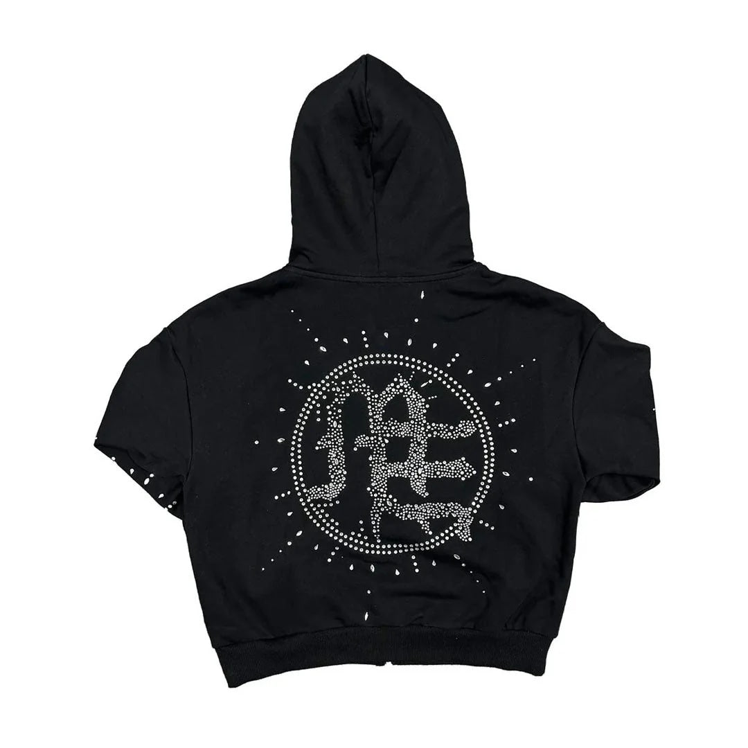 Mixed Emotions Eclipse Zip Up Hoodie Black