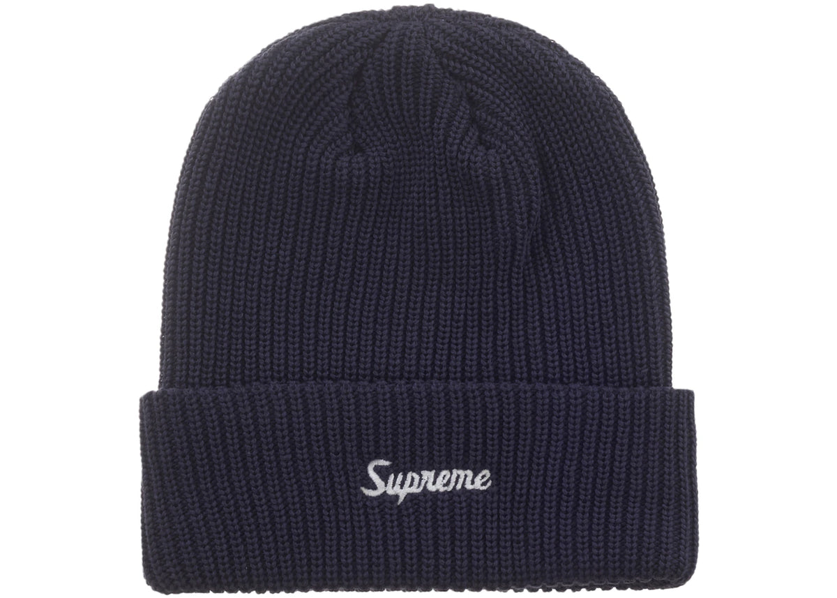 Supreme Loose Gauge Beanie (FW26) Navy