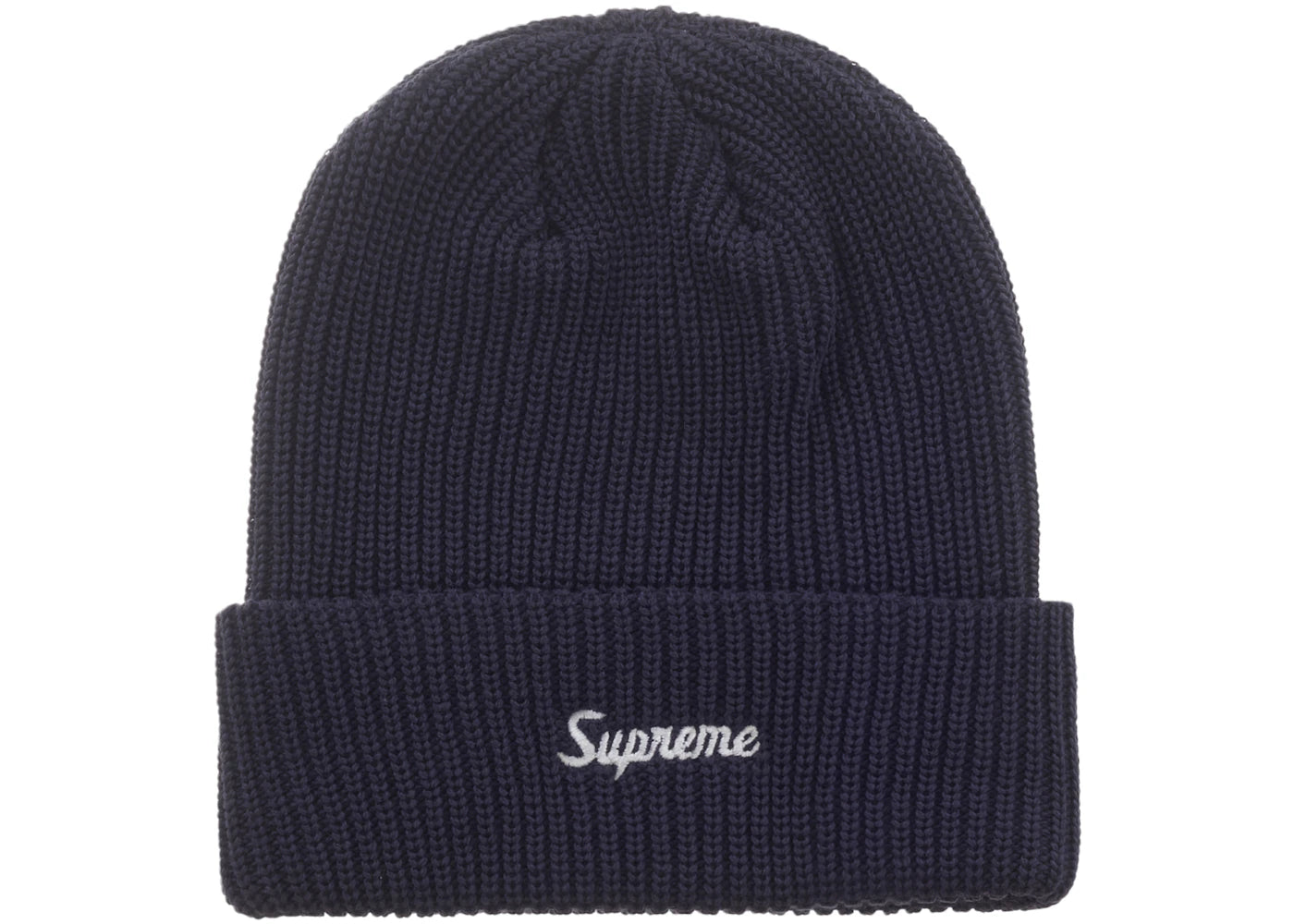 Supreme Loose Gauge Beanie (FW26) Navy