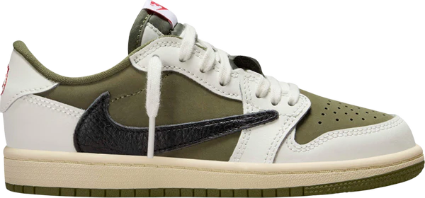 Air Jordan 1 Retro Low OG SP Travis Scott Medium Olive (TD & PS)