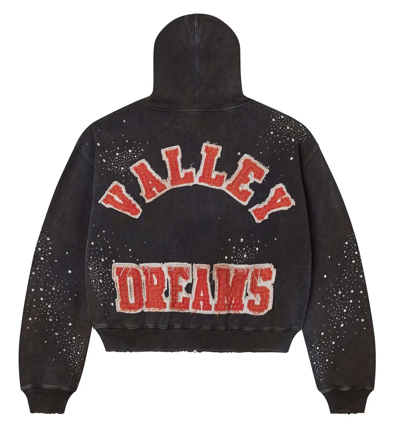 Vale Forever Pluto Cluster Zip Up Hoodie Black