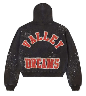 Vale Forever Pluto Cluster Zip Up Hoodie Black