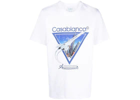 Casablanca Aiiiiir Printed T-shirt White/Multi