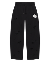 LOSTSHDWS DSTRY DBL LAYER LOGO SWEATPANT BLACK