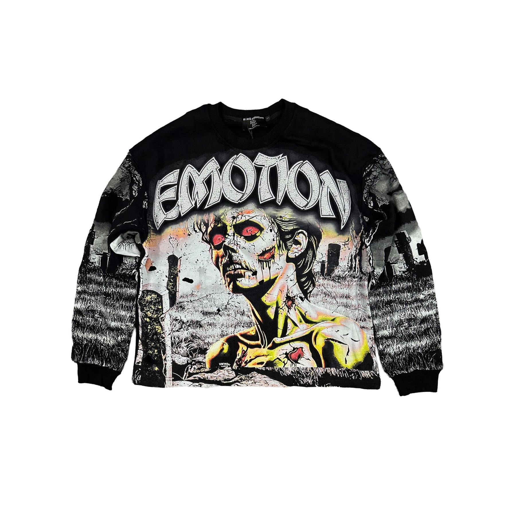 Mixed Emotions Tombstone LS Tee