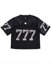 Triple Sevens Players Jersey Black Tee