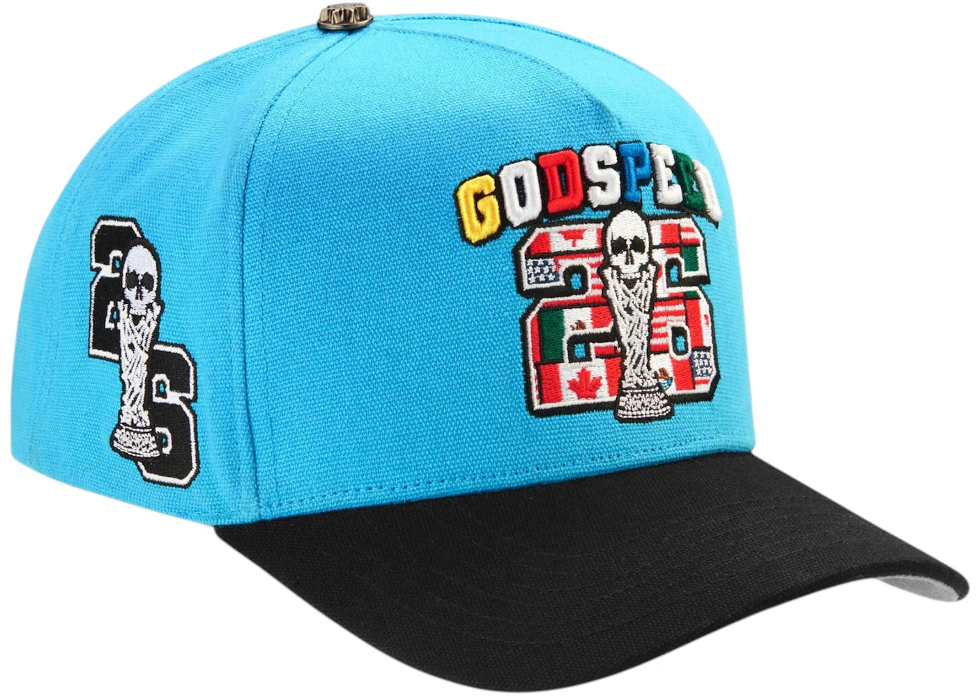 Godspeed 26 World Cup Hat Aqua/Black