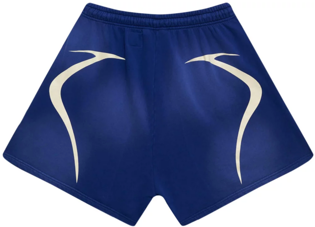 Hellstar Warm Up Shorts Blue