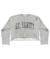 Saint Vanity Black Bager Crewneck