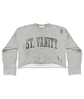 Saint Vanity Black Bager Crewneck