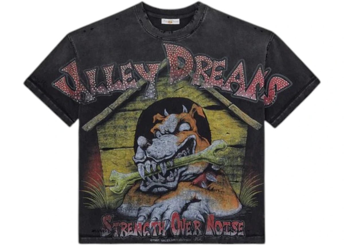 Vale Forever Doghouse Bling Tee Black