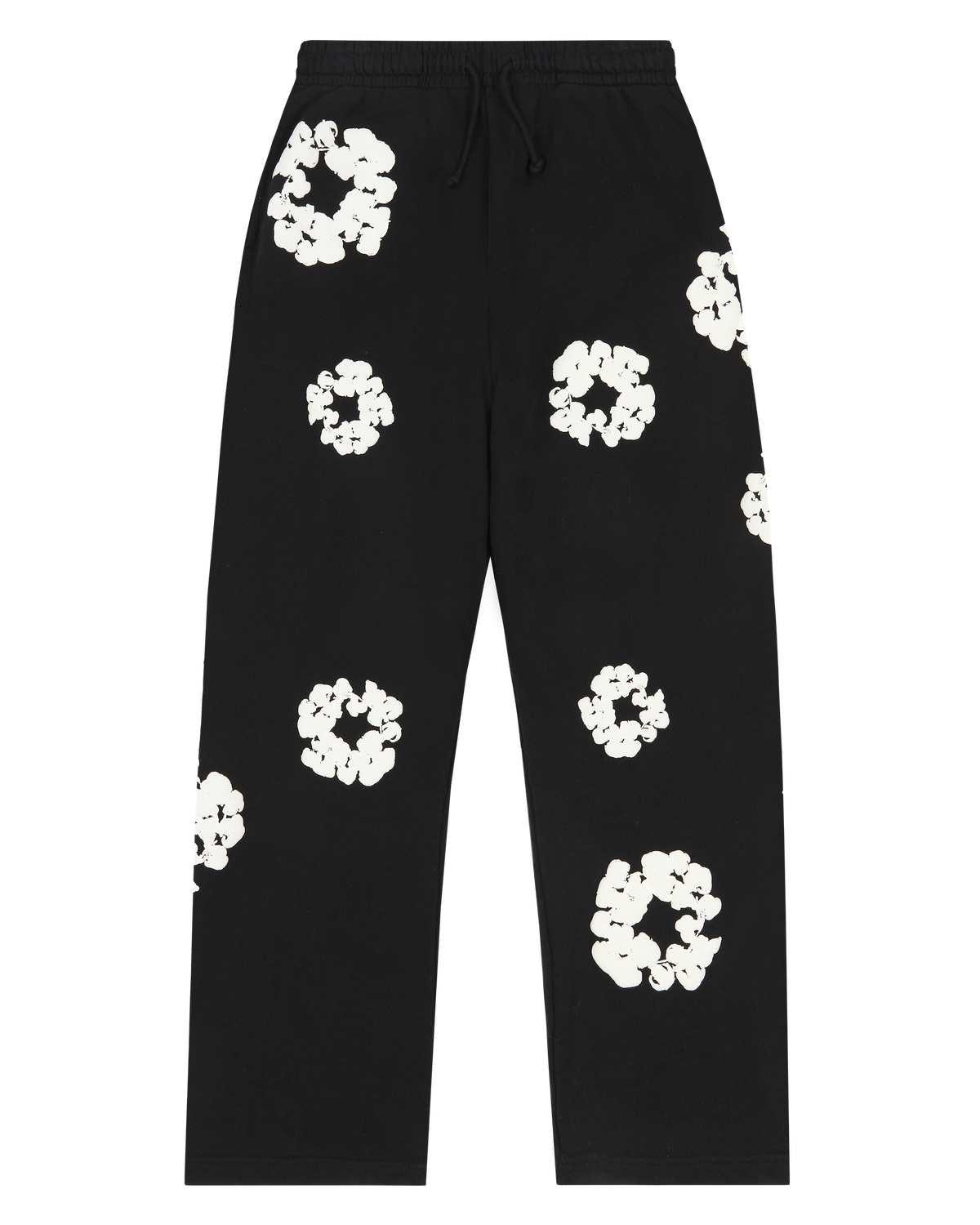 Denim Tears Cotton Wreath Baggy Sweatpants Black