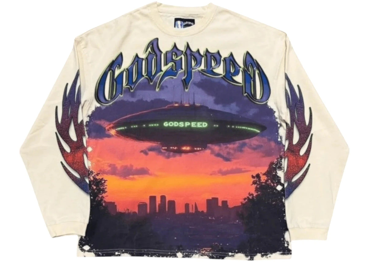 Godspeed U.A.P L/S T-Shirt Bone