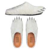 Bravest Studios White Bear Claw Mules