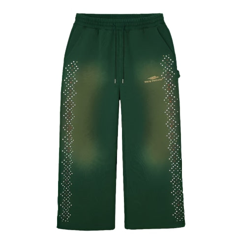Happy Memories Don't Die Crystal Green Bean Sweatpants