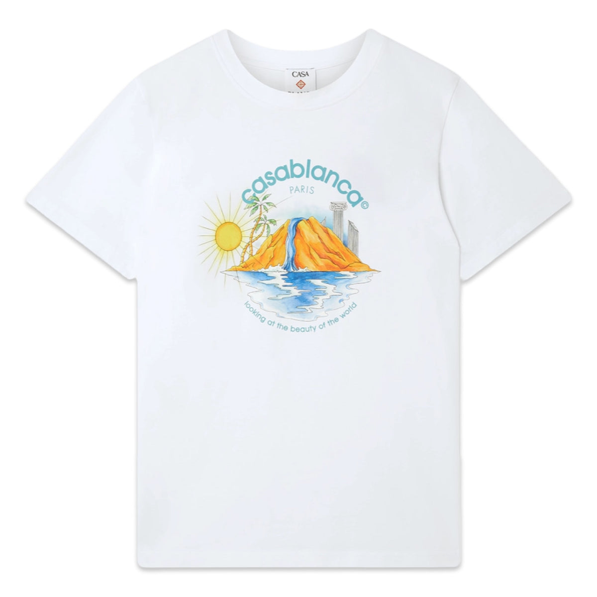 Casablanca Oasis Tee White