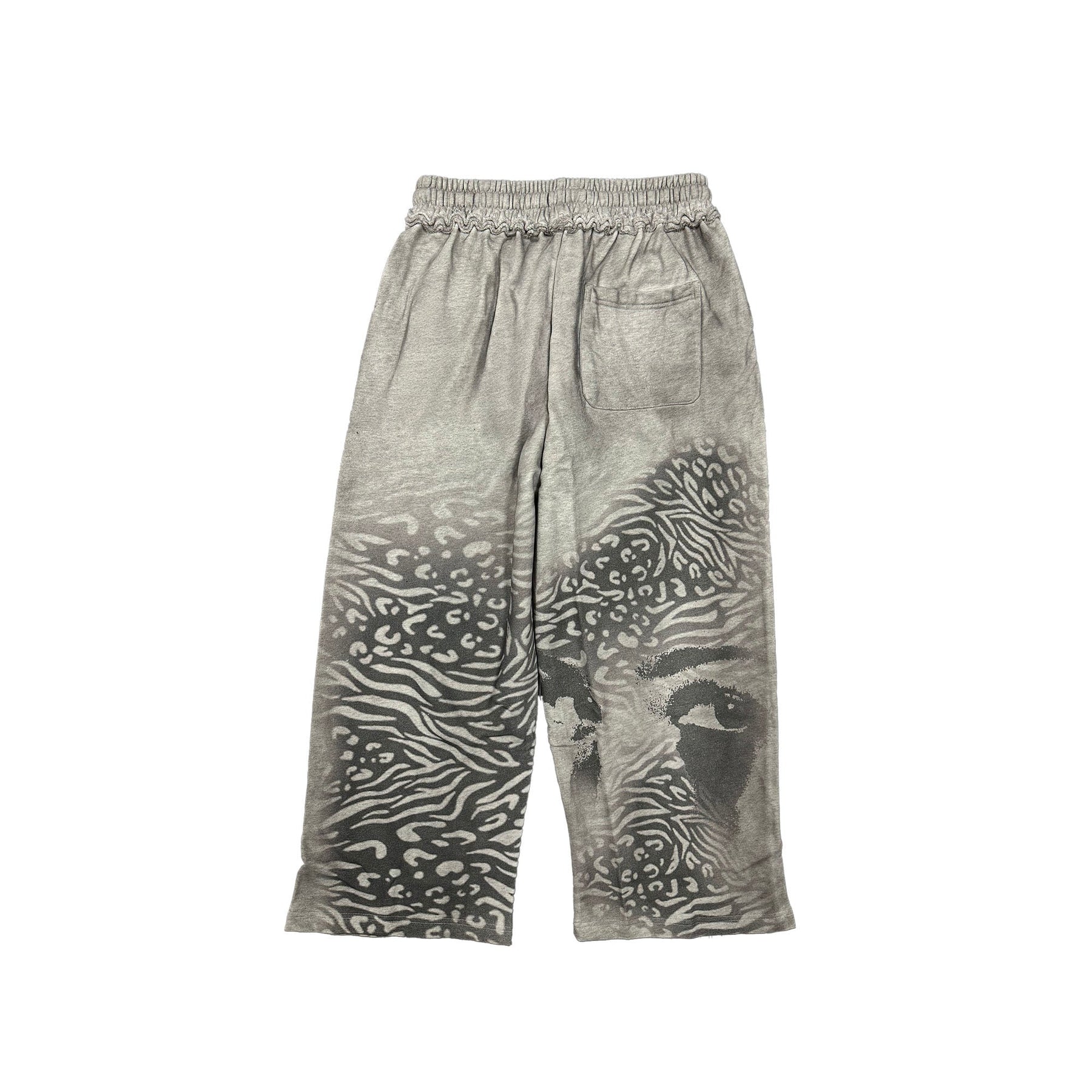 Mixed Emotions Grey Striped Sweatpants